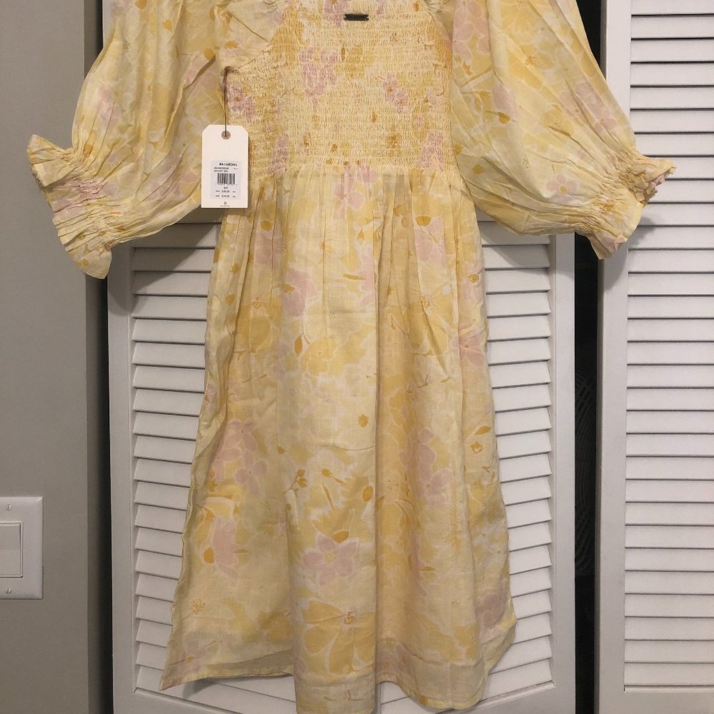 Billabong Yellow Floral Dress - Picture 9 of 12